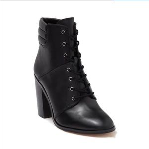 Michael Kors Lace Up Black Bootie